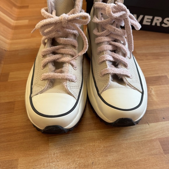 Converse Run Star Hike Hi "Cozy Club" platform sneakers 7 men's 8.5 women's - Picture 3 of 12